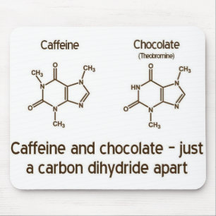 Tapis De Souris Caféine et chocolat Mousepad