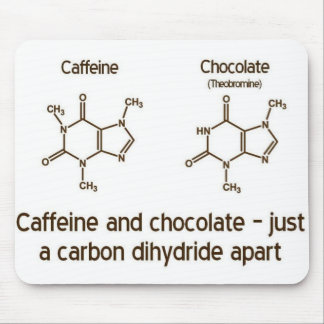 Tapis De Souris Caféine et chocolat Mousepad