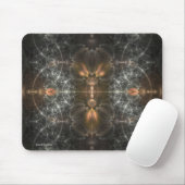 Tapis De Souris Cages argentées (Avec souris)