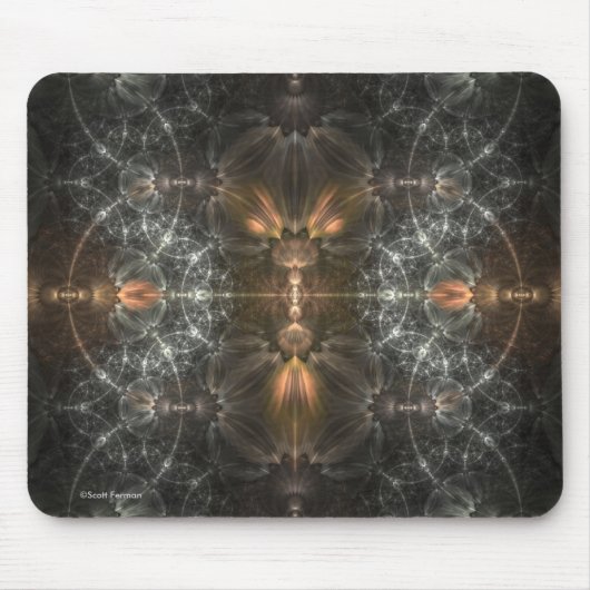 Tapis De Souris Cages argentées (Devant)