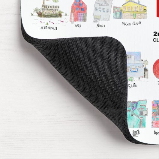 Tapis De Souris CAIS 2e année Mousepad - Classe de 2030 (Coin)