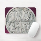 Tapis De Souris Caisse de miroir dépeignant les scènes courtoises, (Avec souris)