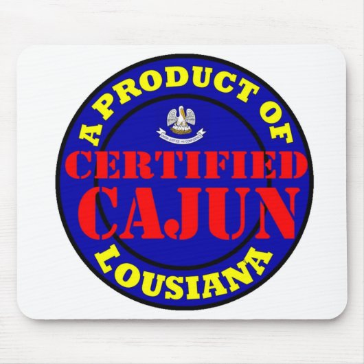 TAPIS DE SOURIS CAJUN CERTIFIÉ (Devant)