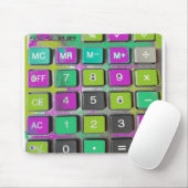 Tapis De Souris calculatrice (Avec souris)