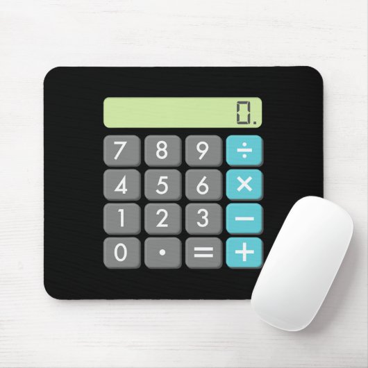 Tapis De Souris Calculatrice Costume Halloween Math Geek Cool effr (Avec souris)