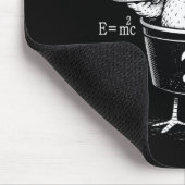 Tapis De Souris Calculatrice drôle de poulet tenant un pot Prof de (Coin)