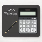 Tapis De Souris Calculette et stylo (Devant)