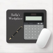 Tapis De Souris Calculette et stylo (Avec souris)