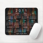 Tapis De Souris Calendrier 2011 abstrait (Avec souris)