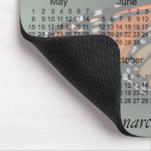 Tapis De Souris Calendrier 2011 de papillon de monarque (Coin)