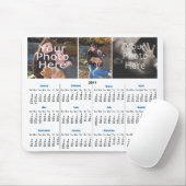 Tapis De Souris Calendrier 2011 Photo personnalisée Mousepad - Ajo (Avec souris)