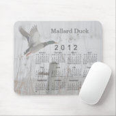Tapis De Souris Calendrier 2012 d'oiseau (Avec souris)