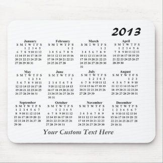 Tapis de souris calendrier 2013