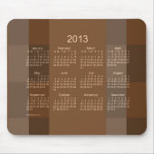 Tapis De Souris Calendrier 2013 (Devant)