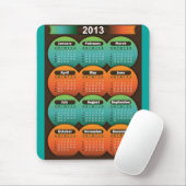 Tapis De Souris Calendrier 2013 de Mousepad (Avec souris)