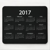 Tapis De Souris Calendrier 2017 (Devant)