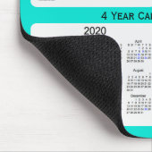 Tapis De Souris Calendrier 2018-2021 de vacances de turquoise par (Coin)
