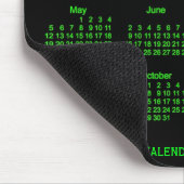 Tapis De Souris Calendrier 2019 vert au néon par Janz (Coin)