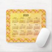 Tapis De Souris Calendrier 2020 par Janz Art Nouveau Foil (Avec souris)