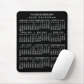 Tapis De Souris Calendrier 2022 (Voir la description pour la nouve (Avec souris)