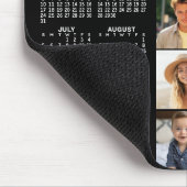 Tapis De Souris Calendrier 2023 - 15 photo collage noir (Coin)