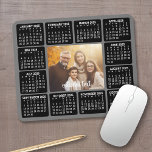 Tapis De Souris Calendrier 2023 avec photo dans le Centre Grey<br><div class="desc">Un collage photo avec un calendrier 2023 et une pièce pour ajouter du texte. Une excellente façon d'afficher votre photo préférée tout au long de l'année. Un article amusant pour le Nouvel An à utiliser au bureau ou à la maison. Pour modifier les couleurs de l'arrière - plan et du...</div>