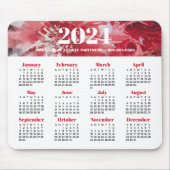 Tapis De Souris Calendrier 2024 (Devant)