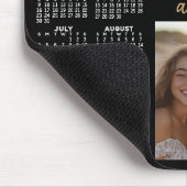 Tapis De Souris Calendrier 2024 - 4 textes de collage de photos mo (Coin)