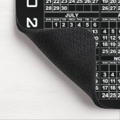 Tapis De Souris Calendrier 2024 Mousepad noir (Coin)