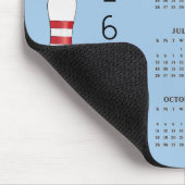 Tapis de souris calendrier 2025 conception boule q (Coin)