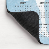 Tapis de souris calendrier 2025 de conception de p (Coin)