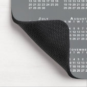 Tapis De Souris Calendrier 2025 - Logo d'entreprise et texte gris  (Coin)