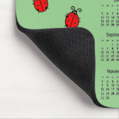Tapis de souris Calendrier 2026 Coccinelles (Coin)