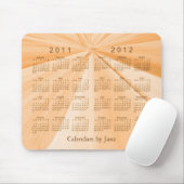 Tapis De Souris Calendrier 2 Ans 2011-2012 (Avec souris)