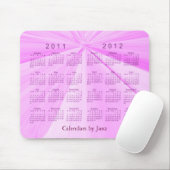 Tapis De Souris Calendrier 2 Ans 2011-2012 (Avec souris)
