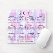 Tapis De Souris Calendrier Abstrait 2011 (Avec souris)