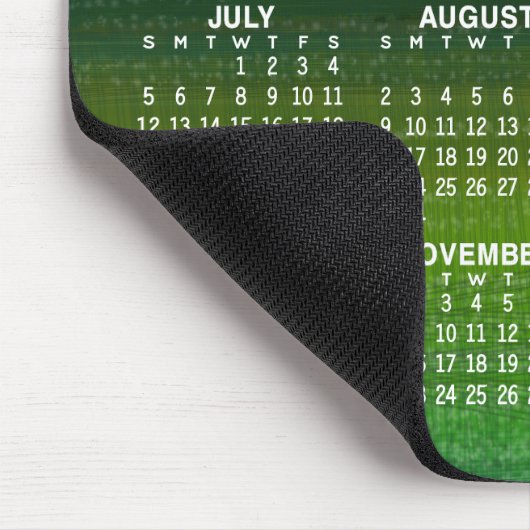Tapis De Souris Calendrier Abstrait moderne vertical (Coin)