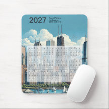 Calendrier Architecture de la skyline de Chicago 2