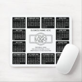 Tapis De Souris Calendrier avec logo Contact Information Magnet (Avec souris)