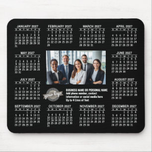 Tapis De Souris Calendrier avec logo Informations de contact Aiman