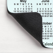 Tapis De Souris Calendrier Azure 2024 par Janz Mouse Pad (Coin)