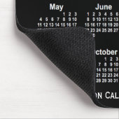 Tapis De Souris Calendrier blanc Neon 2025 par Janz (Coin)