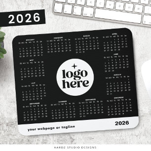 Tapis De Souris Calendrier couleur personnalisé pour l'année 2026