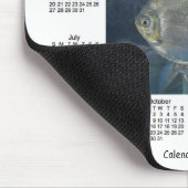 Tapis De Souris Calendrier de 2012 poissons (Coin)