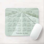 Tapis De Souris Calendrier de 2 ans 2011 - 2012 (Avec souris)