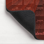 Tapis De Souris Calendrier de 2 ans 2011-2012 (Coin)