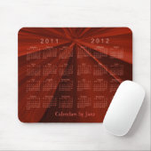Tapis De Souris Calendrier de 2 ans 2011-2012 (Avec souris)