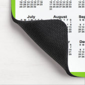 Tapis De Souris Calendrier de 3 ans Jaune vert 2026-2028 par Janz (Coin)