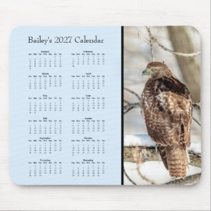 Tapis De Souris Calendrier de bureau personnalisé 2027 de la buse