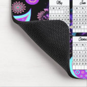 Tapis De Souris Calendrier de conception 2026 de Paisley (Coin)